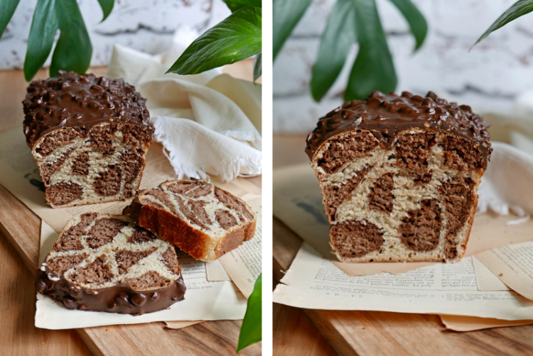 recette du cake leopard par caporal cerise (caporalcerise.Fr