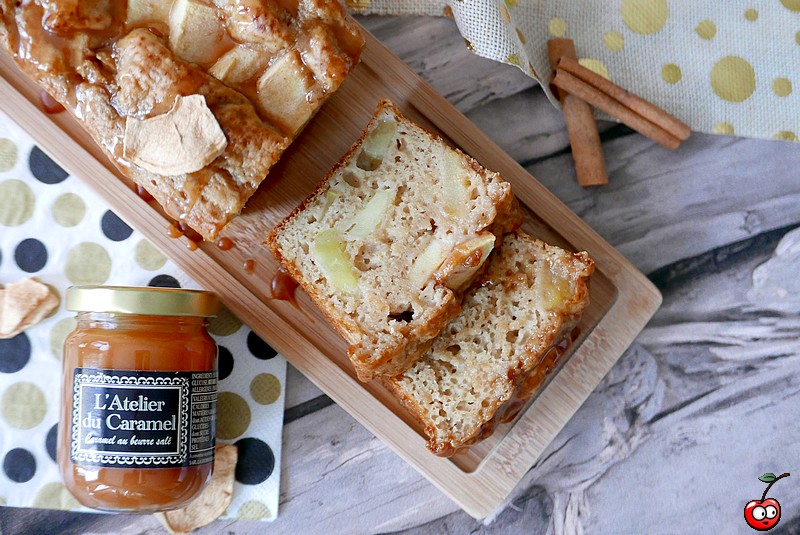 Cake Aux Pommes Et Caramel Beurre Sale Caporal Cerise