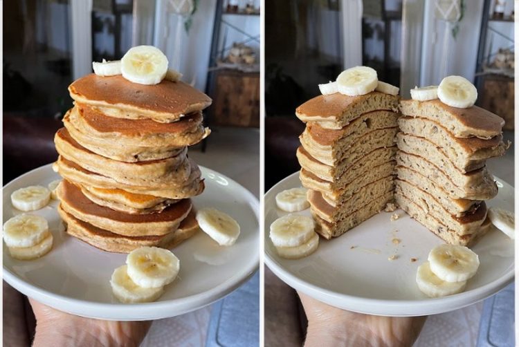 Pancakes à la banane par caporal cerise, caporalcerise.Fr