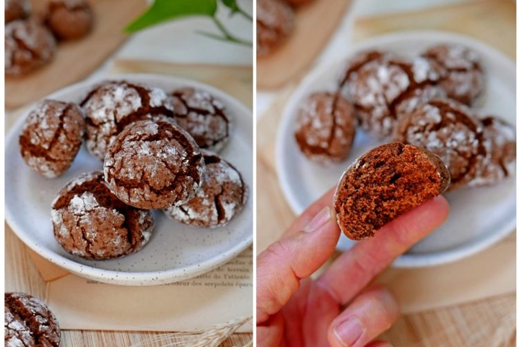 Crinkles au chocolat par caporalcerise (caporalcerise.fr)