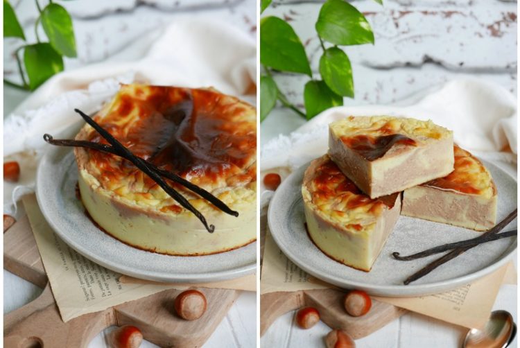 Recette du flan vanille noisette par caporalcerise.Fr